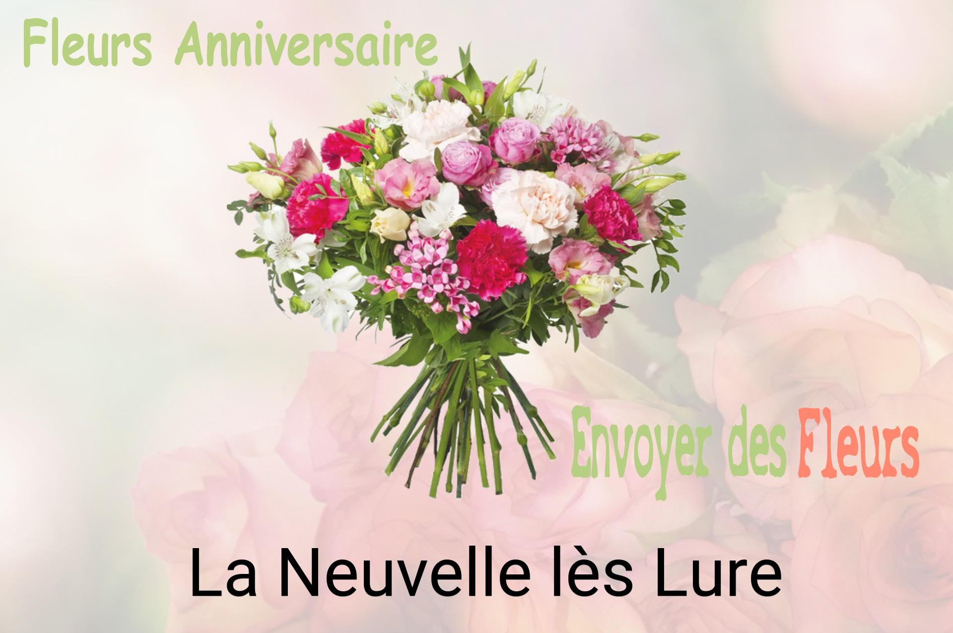 Bouquet de fleurs d’anniversaire livré à La Neuvelle-lès-Lure